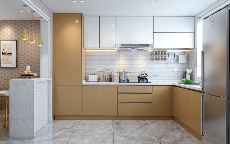 Acrylic Modular Kitchen Manufacturers In Kanpur